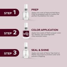 Load image into Gallery viewer, L 2500 - Crimson Velvet Nail Polish - 15ml | High Gloss, Gel Like Finish Deep Red Nail Polish | Red Nail Lacquer