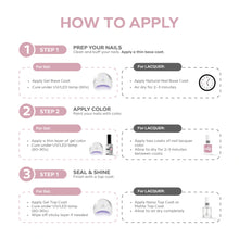 Load image into Gallery viewer, P 2503 – Lilac Haze Duo Pack – TPO & HEMA Free Gel Polish & Nail Lacquer (15ml each) | Long-Lasting, High-Gloss Nail Polish Set