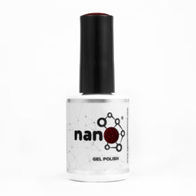 Load image into Gallery viewer, N 2504 – Scarlet Sparkle Gel Polish – 15ml | TPO & HEMA Free Glitter Red Nail Polish Gel