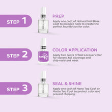 Load image into Gallery viewer, L 2521 – Lavender Mist Nail Polish – 15ml | High Gloss Gel Like Finish Purple Nail Polish | Soft Lavender Nail Lacquer