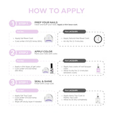 تحميل الصورة إلى عارض المعرض، P2522 – Soft Orchid Duo Pack – TPO & HEMA Free Gel Polish & Nail Lacquer (15ml each) | Long-Lasting, High-Gloss Nail Polish Set