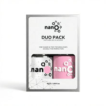 Load image into Gallery viewer, P2537 – Champagne Whisper Duo Pack – TPO & HEMA Free Gel Polish & Nail Lacquer (15ml each) | Long-Lasting, High-Gloss Nail Polish Set