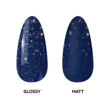Load image into Gallery viewer, N 2551 – Sparkling Navy Gel Polish – 15ml | TPO & HEMA Free Navy Blue Glitter Nail Polish Gel
