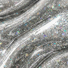 Load image into Gallery viewer, N 2556 – Platinum Pizzazz Gel Polish – 15ml | TPO & HEMA Free Silver Glitter Nail Polish Gel