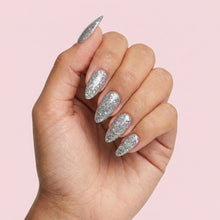 Load image into Gallery viewer, N 2556 – Platinum Pizzazz Gel Polish – 15ml | TPO & HEMA Free Silver Glitter Nail Polish Gel