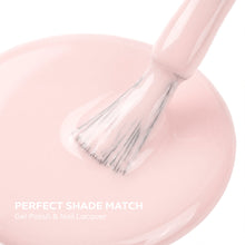 تحميل الصورة إلى عارض المعرض، P2559 – Whisper Pink Duo Pack – TPO & HEMA Free Gel Polish & Nail Lacquer (15ml each) | Long-Lasting, High-Gloss Nail Polish Set