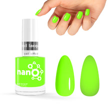 Load image into Gallery viewer, L 2576 – Zesty Green Nail Polish – 15ml | High Gloss, Gel Like Finish Bright Green Nail Polish | Vibrant Green Nail Lacquer