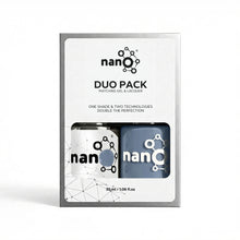 Load image into Gallery viewer, P2557 – Soft Dove Duo Pack – TPO & HEMA Free Gel Polish & Nail Lacquer (15ml each) | Long-Lasting, High-Gloss Nail Polish Set