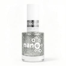 Load image into Gallery viewer, L 2581 – Iron Illusion Nail Polish – 15ml | High Glossy Gel Like Finish Metallic Gray Nail Lacquer | Sparkling Silver Nail Polish