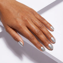 Load image into Gallery viewer, L 2581 – Iron Illusion Nail Polish – 15ml | High Glossy Gel Like Finish Metallic Gray Nail Lacquer | Sparkling Silver Nail Polish
