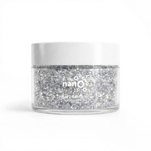 Load image into Gallery viewer, D 2586 Silver Shadow Nail Dipping Powder – 28g | Long-Lasting Silver Shimmer Dip Powder Nails