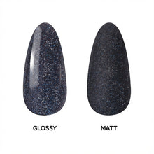 Load image into Gallery viewer, N 2603 – Shiny Indigo Gel Polish – 15ml | Long-Lasting, Glossy Indigo Glitter Nail Polish Gel