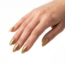 تحميل الصورة إلى عارض المعرض، P2608 – Ginger Glitter Duo Pack – TPO & HEMA Free Gel Polish & Nail Lacquer (15ml each) | Long-Lasting, High-Gloss Nail Polish Set
