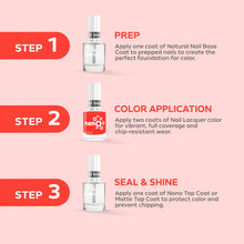 Load image into Gallery viewer, L 2610 – Crimson Blaze Nail Polish – 15ml | High Gloss, Gel Like Finish Orange Nail Polish | Fiery Orange-Red Nail Lacquer