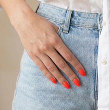 Load image into Gallery viewer, L 2610 – Crimson Blaze Nail Polish – 15ml | High Glossy Gel Like Finish Orange Nail Lacquer | Fiery Orange-Red Nail Polish