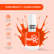 Load image into Gallery viewer, L 2611 – Tangerine Burst Nail Polish – 15ml | High Gloss, Gel Like Finish Orange Nail Polish | Vibrant Orange Nail Lacquer