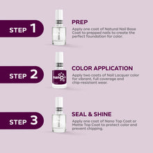 Load image into Gallery viewer, L 2621 – Amethyst Twilight Nail Polish – 15ml | High Gloss, Gel Like Finish Purple Nail Polish | Deep Purple Nail Lacquer