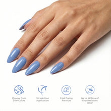 Load image into Gallery viewer, P2622 – Electric Blue Duo Pack – TPO & HEMA Free Gel Polish & Nail Lacquer (15ml each) | Long-Lasting, High-Gloss Nail Polish Set