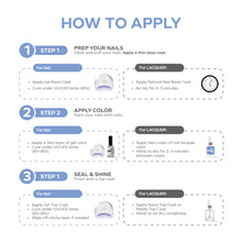 Load image into Gallery viewer, P2622 – Electric Blue Duo Pack – TPO & HEMA Free Gel Polish & Nail Lacquer (15ml each) | Long-Lasting, High-Gloss Nail Polish Set