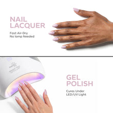تحميل الصورة إلى عارض المعرض، P2624 – Pastel Lavender Duo Pack – TPO & HEMA Free Gel Polish & Nail Lacquer (15ml each) | Long-Lasting, High-Gloss Nail Polish Set