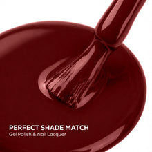 Load image into Gallery viewer, P2631 – Wine Tasting Duo Pack – TPO & HEMA Free Gel Polish & Nail Lacquer (15ml each) | Long-Lasting, High-Gloss Nail Polish Set
