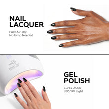 Load image into Gallery viewer, P2633 – Nightfall Nebula Duo Pack – TPO & HEMA Free Gel Polish & Nail Lacquer (15ml each) | Long-Lasting, High-Gloss Nail Polish Set