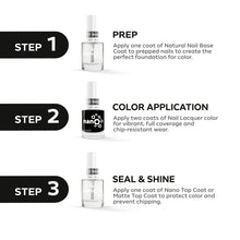 تحميل الصورة إلى عارض المعرض، طلاء أظافر L 2633 Nightfall Nebula 15 مل