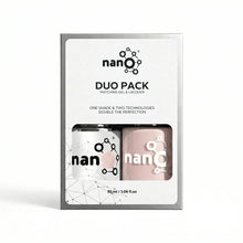 Load image into Gallery viewer, P2638 – Champagne Silk Duo Pack – TPO & HEMA Free Gel Polish & Nail Lacquer (15ml each) | Long-Lasting, High-Gloss Nail Polish Set