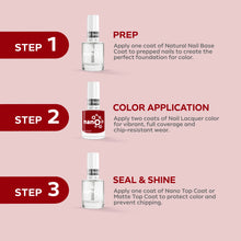 Load image into Gallery viewer, L 2641 – Berry Blaze Nail Polish – 15ml | High Gloss, Gel Effect Red Nail Polish | Fiery Berry Red Nail Lacquer