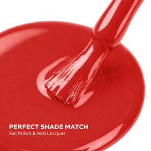 تحميل الصورة إلى عارض المعرض، P2648 – Red Berry Duo Pack – TPO & HEMA Free Gel Polish & Nail Lacquer (15ml each) | Long-Lasting, High-Gloss Nail Polish Set