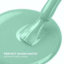 Load image into Gallery viewer, P2657 – Seafoam Blue Duo Pack – TPO & HEMA Free Gel Polish & Nail Lacquer (15ml each) | Long-Lasting, High-Gloss Nail Polish Set