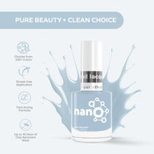 Load image into Gallery viewer, L 2661 – Baby Blue Nail Polish – 15ml | High Gloss, Gel Like Finish Light Blue Nail Polish | Soft Pastel Blue Nail Lacquer