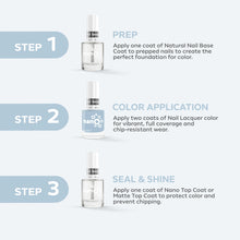 Load image into Gallery viewer, L 2661 – Baby Blue Nail Polish – 15ml | High Gloss, Gel Like Finish Light Blue Nail Polish | Soft Pastel Blue Nail Lacquer