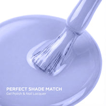 تحميل الصورة إلى عارض المعرض، P2663 – Lavender Field Duo Pack – TPO & HEMA Free Gel Polish & Nail Lacquer (15ml each) | Long-Lasting, High-Gloss Nail Polish Set