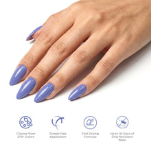 تحميل الصورة إلى عارض المعرض، P2664 – Blue Twilight Duo Pack – TPO & HEMA Free Gel Polish & Nail Lacquer (15ml each) | Long-Lasting, High-Gloss Nail Polish Set