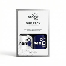 Load image into Gallery viewer, P2665 – Deep Night Blue Duo Pack – TPO & HEMA Free Gel Polish & Nail Lacquer (15ml each) | Long-Lasting, High-Gloss Nail Polish Set