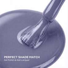 Load image into Gallery viewer, P2666 – Twilight Purple Duo Pack – TPO & HEMA Free Gel Polish & Nail Lacquer (15ml each) | Long-Lasting, High-Gloss Nail Polish Set