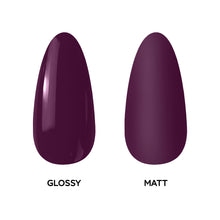 Load image into Gallery viewer, D 2667 Deep Magic Purple Nail Dipping Powder – 28g | Dark Royal Purple Dip Powder | Nail Dipping System