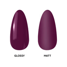 Load image into Gallery viewer, L 2667 – Deep Magic Purple Nail Polish – 15ml | High Glossy Gel Effect Dark Purple Nail Lacquer | Purple Nail Polish
