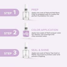 Load image into Gallery viewer, L 2669 – Frosted Lilac Nail Polish – 15ml | High Gloss, Gel Like Finish Cool Lilac Nail Polish | Frosty Purple Nail Lacquer