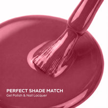 Load image into Gallery viewer, P2683 – Vineyard Night Duo Pack – TPO & HEMA Free Gel Polish & Nail Lacquer (15ml each) | Long-Lasting, High-Gloss Nail Polish Set