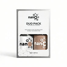 Load image into Gallery viewer, P2746 – Warm Taupe Duo Pack – TPO & HEMA Free Gel Polish & Nail Lacquer (15ml each) | Long-Lasting, High-Gloss Nail Polish Set