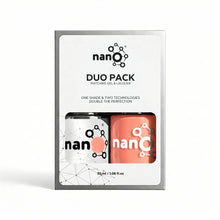 Load image into Gallery viewer, P2762 – Coral Whisper Duo Pack – TPO & HEMA Free Gel Polish & Nail Lacquer (15ml each) | Long-Lasting, High-Gloss Nail Polish Set