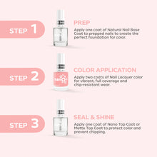 Load image into Gallery viewer, L 2763 – Apricot Blush Nail Polish – 15ml | High Gloss, Gel Like Finish Peachy Pink Nail Polish | Nude Apricot Nail Lacquer