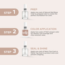 Load image into Gallery viewer, L 2772 – Dusty Nude Nail Polish – 15ml | High Gloss, Gel Like Finish Beige Nude Nail Polish | Muted Nude Nail Lacquer