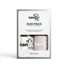 Load image into Gallery viewer, P2774 – Pale Gray Duo Pack – TPO & HEMA Free Gel Polish & Nail Lacquer (15ml each) | Long-Lasting, High-Gloss Nail Polish Set