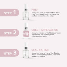 Load image into Gallery viewer, L 2777 – Blush Ivory Nail Polish – 15ml | High Gloss, Gel Like Finish Soft Pink Nail Polish | Elegant Blush Pink Nail Lacquer