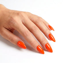تحميل الصورة إلى عارض المعرض، P2783 – Orange Flame Duo Pack – TPO & HEMA Free Gel Polish & Nail Lacquer (15ml each) | Long-Lasting, High-Gloss Nail Polish Set