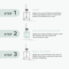 Load image into Gallery viewer, L 2858 – Blue Powder Nail Polish – 15ml | High Gloss, Gel Like Finish Soft Blue Nail Polish | Pastel Serene Blue Nail Lacquer