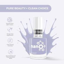 Load image into Gallery viewer, L 2864 – Sky Kissed Lilac Nail Polish – 15ml | High Gloss, Gel Like Finish Soft Purple Nail Polish | Pastel Purple Nail Lacquer